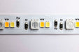 Tape Light Nuvo 64-135 Dimension Pro - Tape Light strip - 64 ft. - Hi-Output - RGB plus Tunable White - J-Box connection - Starfish IOT Capable - IR Remote Included - White Finish Nuvo