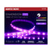 Tape Light Nuvo 64-135 Dimension Pro - Tape Light strip - 64 ft. - Hi-Output - RGB plus Tunable White - J-Box connection - Starfish IOT Capable - IR Remote Included - White Finish Nuvo