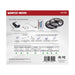 Tape Light Nuvo 64-135 Dimension Pro - Tape Light strip - 64 ft. - Hi-Output - RGB plus Tunable White - J-Box connection - Starfish IOT Capable - IR Remote Included - White Finish Nuvo