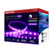 Tape Light Nuvo 64-135 Dimension Pro - Tape Light strip - 64 ft. - Hi-Output - RGB plus Tunable White - J-Box connection - Starfish IOT Capable - IR Remote Included - White Finish Nuvo