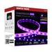 Tape Light Nuvo 64-140 Dimension Pro - Tape Light strip - 16 ft. - Hi-Output - RGB plus Tunable White - Plug connection - IP65 - Starfish IOT Capable - RF Remote Included - White Finish Nuvo