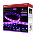 Tape Light Nuvo 64-141 Dimension Pro - Tape Light strip - 32 ft. - Hi-Output - RGB plus Tunable White - Plug connection - IP65 - Starfish IOT Capable - RF Remote Included - White Finish Nuvo