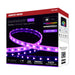 Tape Light Nuvo 64-142 Dimension Pro - Tape Light strip - 64 ft. - Hi-Output - RGB plus Tunable White - Plug connection - IP65 - Starfish IOT Capable - RF Remote Included - White Finish Nuvo