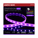 Tape Light Nuvo 64-143 Dimension Pro - Tape Light strip - 16 ft. - Hi-Output - RGB plus Tunable White - J-Box connection - IP65 - Starfish IOT Capable - RF Remote Included - White Finish Nuvo