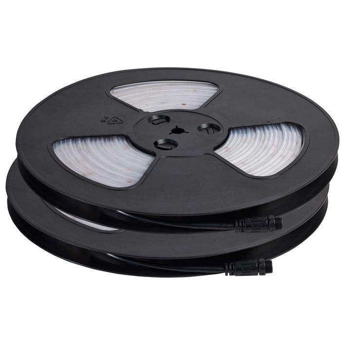 Tape Light Nuvo 64-145 Dimension Pro - Tape Light strip - 64 ft. - Hi-Output - RGB plus Tunable White - J-Box connection - IP65 - Starfish IOT Capable - RF Remote Included - White Finish Nuvo