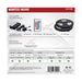 Tape Light Nuvo 64-145 Dimension Pro - Tape Light strip - 64 ft. - Hi-Output - RGB plus Tunable White - J-Box connection - IP65 - Starfish IOT Capable - RF Remote Included - White Finish Nuvo