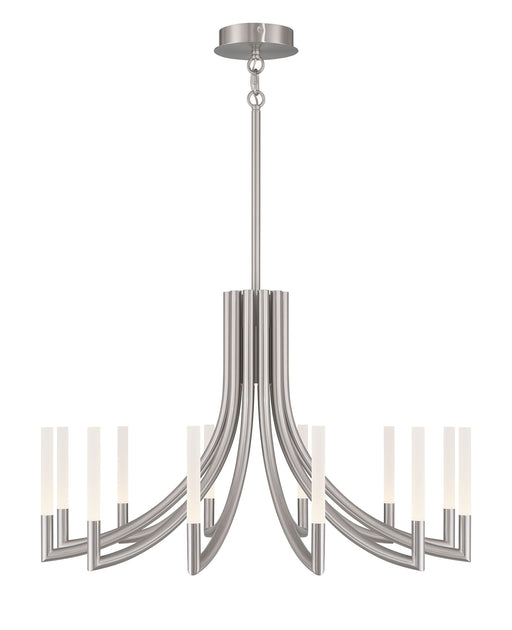 Eurofase 49011-029 Olette 36" Brushed Nickel LED Chandelier