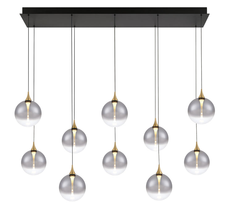 Eurofase 48932-028 Iissa 47" Gold LED Chandelier