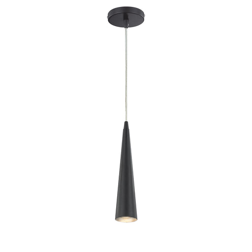 Eurofase 20444-037 Sliver 12" Matte Black LED Pendant Light