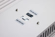 Linear Hi-Bay Nuvo 65-1013 LED Linear High-Bay With Interchangeable Lens - 275W/300W/320W Wattage Selectable - 3K/4K/5K CCT Selectable - White Finish Nuvo