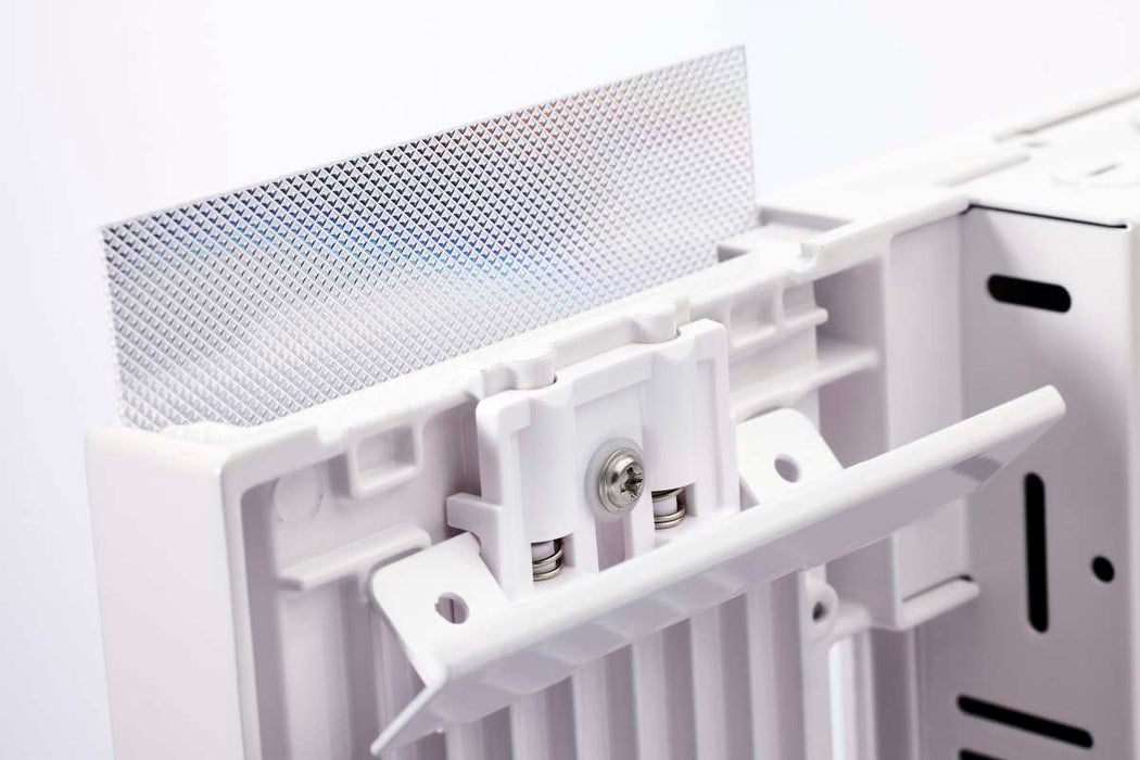 Linear Hi-Bay Nuvo 65-1013 LED Linear High-Bay With Interchangeable Lens - 275W/300W/320W Wattage Selectable - 3K/4K/5K CCT Selectable - White Finish Nuvo