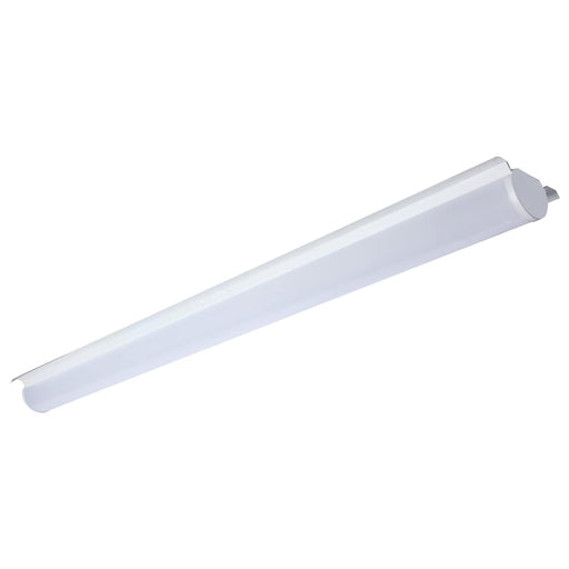 Strip Light Nuvo 65-1031 30/40/50 Watt LED 4 Foot Retrofit Strip Light - 35K/4K/5K CCT Selectable - 120-277 Volt - Gloss White Finish Nuvo