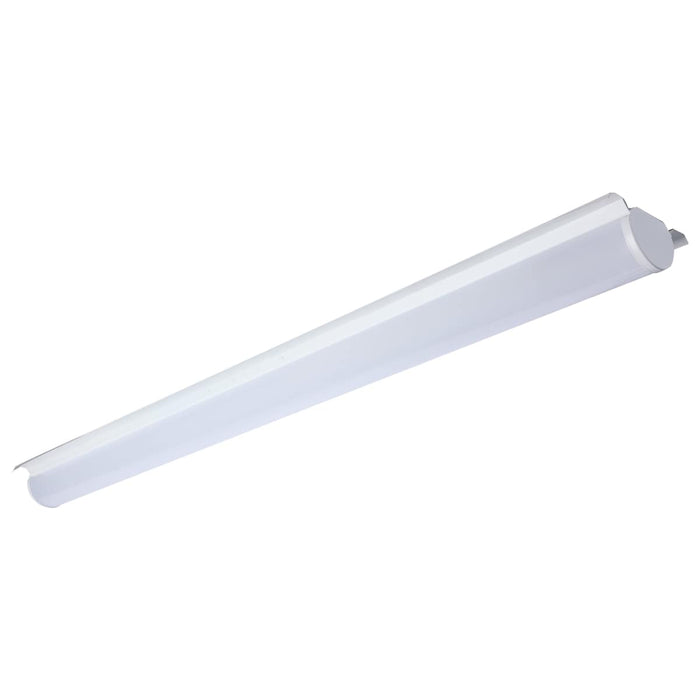 Strip Light Nuvo 65-1031 30/40/50 Watt LED 4 Foot Retrofit Strip Light - 35K/4K/5K CCT Selectable - 120-277 Volt - Gloss White Finish Nuvo