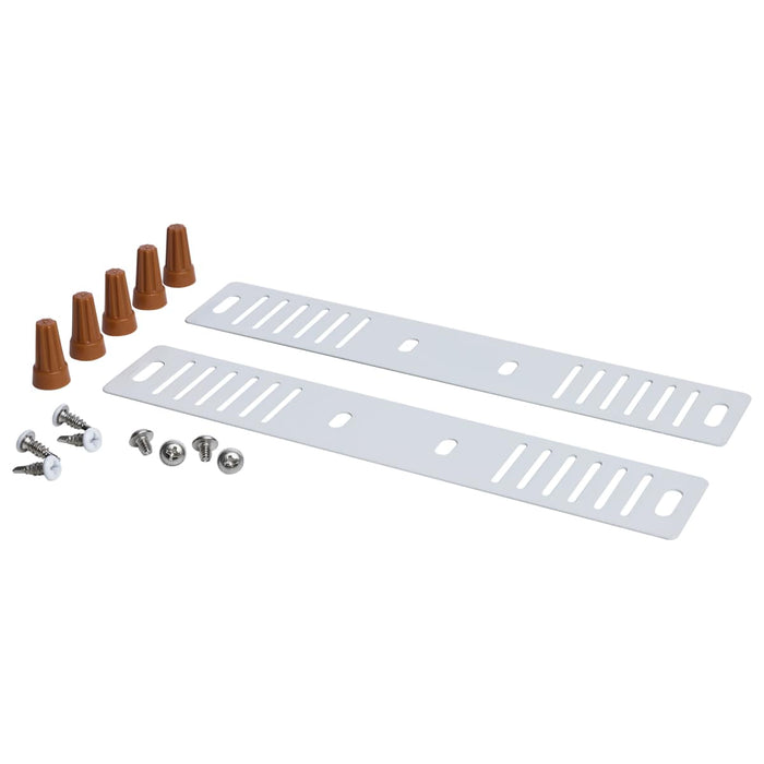 Strip Light Nuvo 65-1032 60/80/100 Watt LED 8 Foot Retrofit Strip Light - 35K/4K/5K CCT Selectable - 120-277 Volt - Gloss White Finish Nuvo