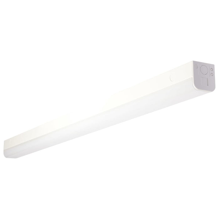 Strip Light Nuvo 65-1123 LED 4 ft. - Slim Strip Light - 38W - 5000K - White Finish - with Knockout Nuvo