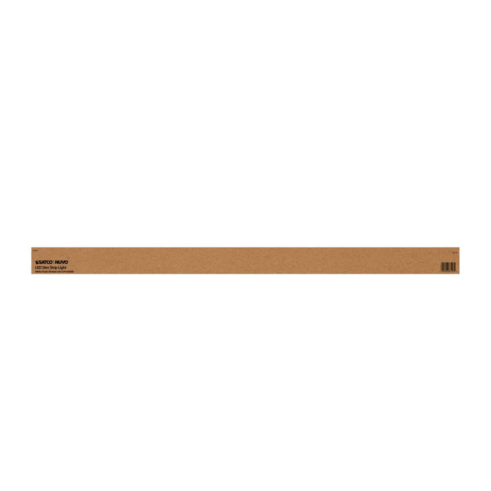 Strip Light Nuvo 65-1123 LED 4 ft. - Slim Strip Light - 38W - 5000K - White Finish - with Knockout Nuvo