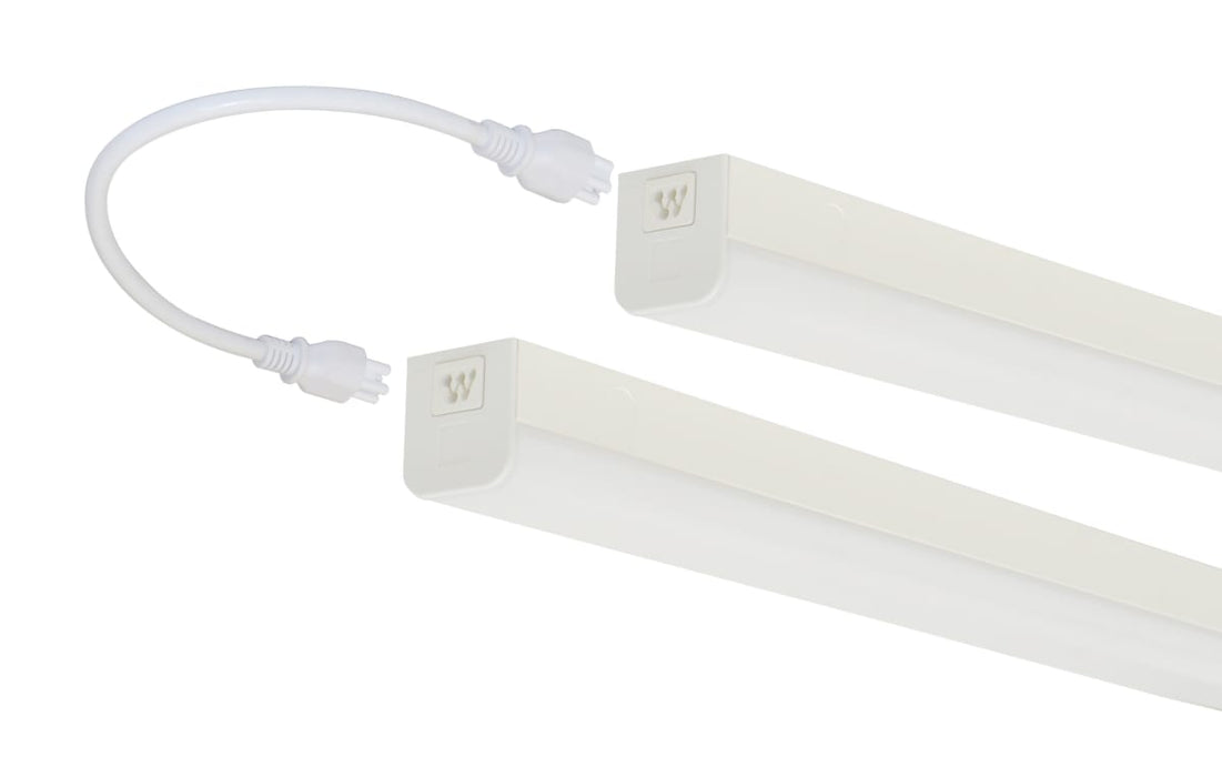 Strip Light Nuvo 65-1125 LED 4 ft. - Slim Strip Light - 38W - 4000K - White Finish - Connectible Nuvo