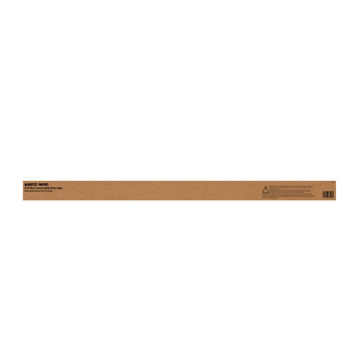 Strip Light Nuvo 65-1125 LED 4 ft. - Slim Strip Light - 38W - 4000K - White Finish - Connectible Nuvo
