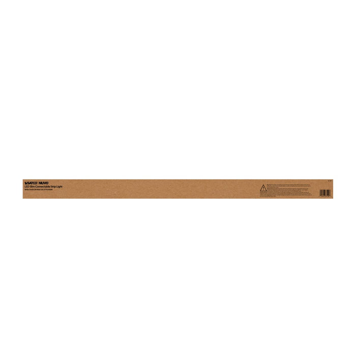 Strip Light Nuvo 65-1126 LED 4 ft. - Slim Strip Light - 38W - 5000K - White Finish - Connectible Nuvo