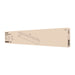 Strip Light Nuvo 65-1143 LED 4 ft. - Wide Strip Light - 40W - 5000K - White Finish - with Knockout and Sensor Nuvo