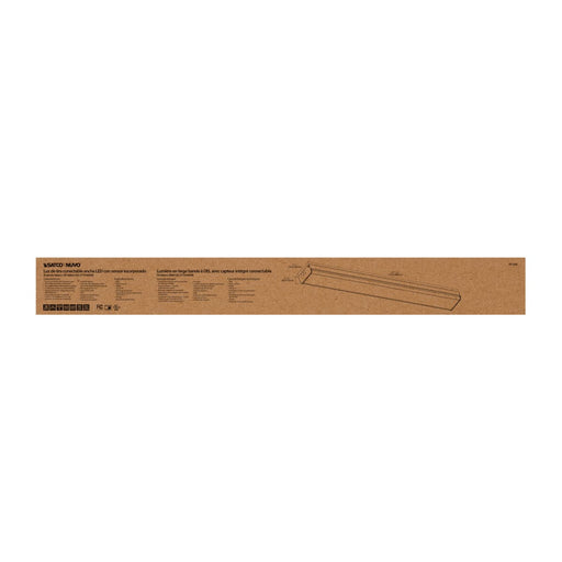 Strip Light Nuvo 65-1145 LED 4 ft. - Wide Strip Light - 40W - 4000K - White Finish - Connectible with Sensor Nuvo