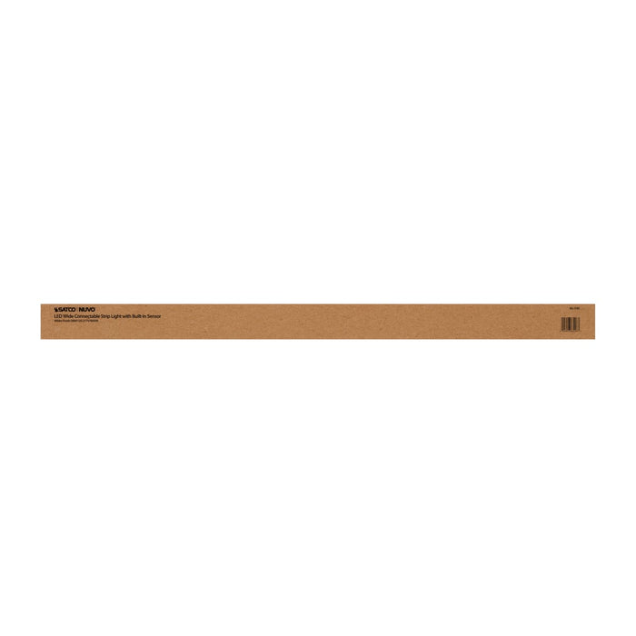 Strip Light Nuvo 65-1145 LED 4 ft. - Wide Strip Light - 40W - 4000K - White Finish - Connectible with Sensor Nuvo