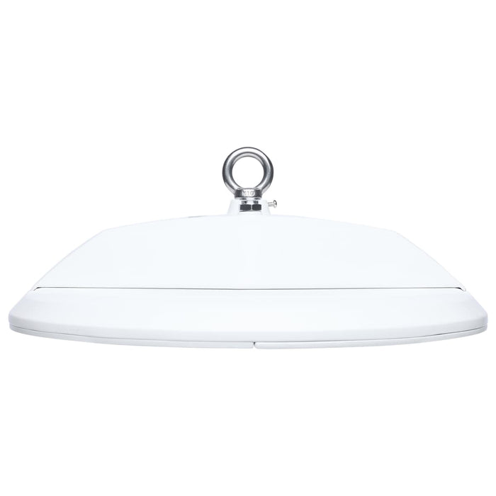 UFO Hi-Bay Nuvo 65-1160 LED UFO Hi-Bay - 200/150/100 Wattage Selectable - 4000K/5000K CCT Selectable - 120-277 Volt - White Finish Nuvo