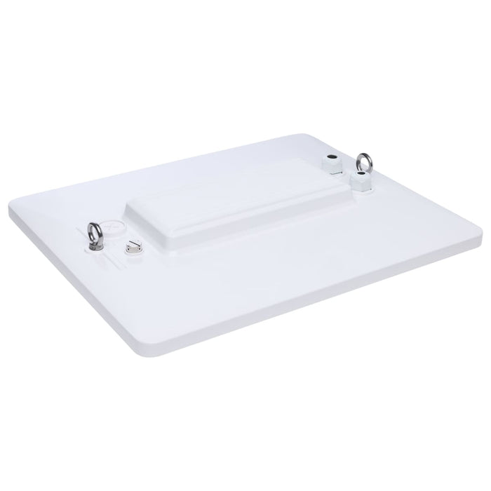 Linear Hi-Bay Nuvo 65-1170 105/90/70 Watt LED Linear High Bay - 3K/4K/5K CCT - IP69K - 120-347 Volt - White Finish Nuvo