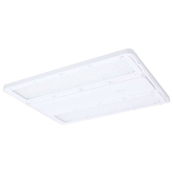 Linear Hi-Bay Nuvo 65-1170 105/90/70 Watt LED Linear High Bay - 3K/4K/5K CCT - IP69K - 120-347 Volt - White Finish Nuvo