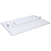 Linear Hi-Bay Nuvo 65-1172 240/220/180 Watt LED Linear High Bay - 3K/4K/5K CCT - IP69K - 120-347 Volt - White Finish Nuvo