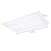 Linear Hi-Bay Nuvo 65-1172 240/220/180 Watt LED Linear High Bay - 3K/4K/5K CCT - IP69K - 120-347 Volt - White Finish Nuvo