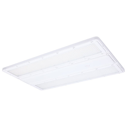 Linear Hi-Bay Nuvo 65-1172 240/220/180 Watt LED Linear High Bay - 3K/4K/5K CCT - IP69K - 120-347 Volt - White Finish Nuvo