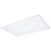 Linear Hi-Bay Nuvo 65-1172 240/220/180 Watt LED Linear High Bay - 3K/4K/5K CCT - IP69K - 120-347 Volt - White Finish Nuvo