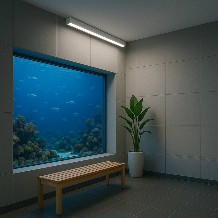 Linear Nuvo 65-1180 Momentum - 2 Foot LED Connectable Linear Strip - Up and Down Selectable - White Finish Nuvo