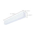 Linear Nuvo 65-1180 Momentum - 2 Foot LED Connectable Linear Strip - Up and Down Selectable - White Finish Nuvo