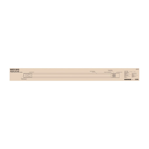 Linear Nuvo 65-1181 Momentum - 4 Foot LED Connectable Linear Strip - Up and Down Selectable - White Finish Nuvo