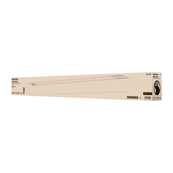 Linear Nuvo 65-1181 Momentum - 4 Foot LED Connectable Linear Strip - Up and Down Selectable - White Finish Nuvo
