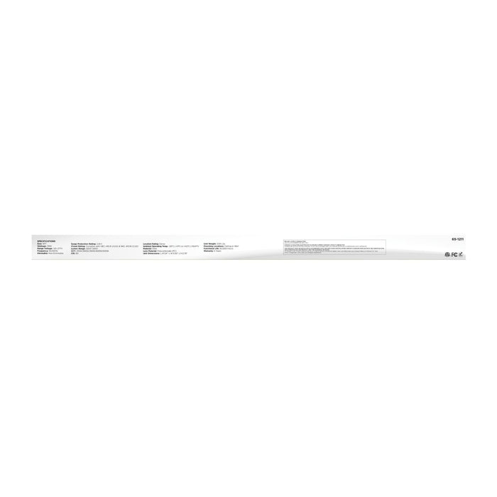 Ceiling Wrap Nuvo 65-1211 LED 4 Foot Wrap - 39 Watts - 27K/30K/35K/40K/50K CCT Selectable - White Finish - 120-277 Volt Nuvo
