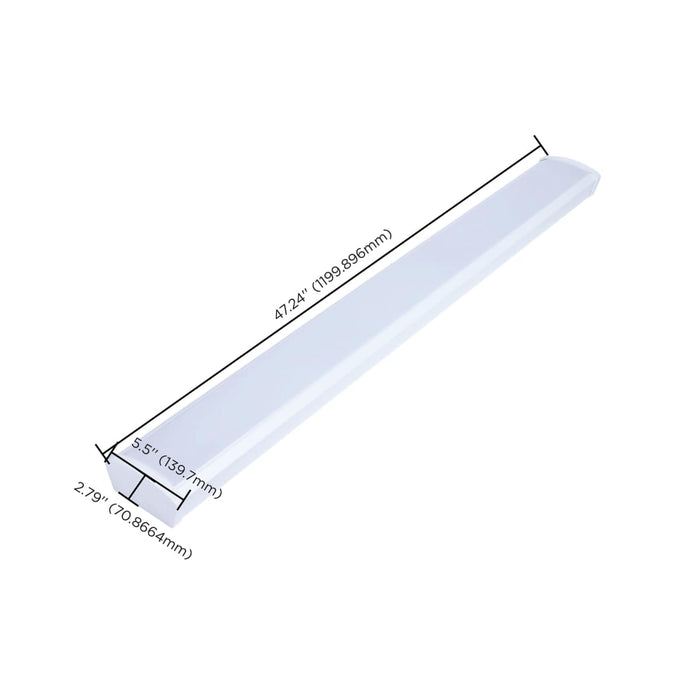 Ceiling Wrap Nuvo 65-1211 LED 4 Foot Wrap - 39 Watts - 27K/30K/35K/40K/50K CCT Selectable - White Finish - 120-277 Volt Nuvo