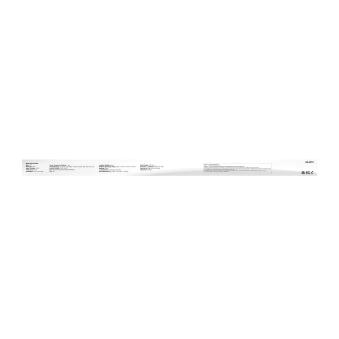 Ceiling Wrap Nuvo 65-1213 LED 4 Foot Wrap with Pull Chain - 39 Watts - 27K/30K/35K/40K/50K CCT Selectable - White Finish - 120 Volt Nuvo