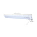 Ceiling Wrap Nuvo 65-1213 LED 4 Foot Wrap with Pull Chain - 39 Watts - 27K/30K/35K/40K/50K CCT Selectable - White Finish - 120 Volt Nuvo
