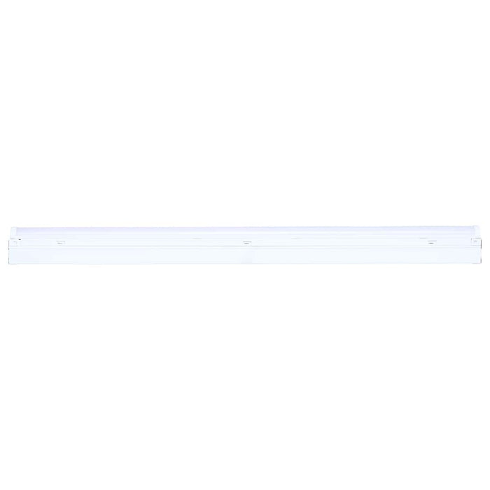 Strip Light Nuvo 65-1220 LED 2 Foot Strip Light - 10 Watts - 27K/30K/35K/40K/50K CCT Selectable - White Finish - 120-277 Volt Nuvo
