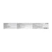 Strip Light Nuvo 65-1222 LED 1 Foot Connectable Strip Light - 10 Watts - 27K/30K/35K/40K/50K CCT Selectable - White Finish - 120 Volt Nuvo