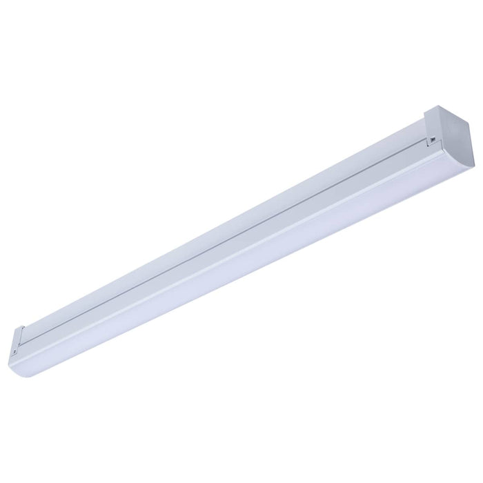 Strip Light Nuvo 65-1223 LED 2 Foot Connectable Strip Light - 20 Watts - 27K/30K/35K/40K/50K CCT Selectable - White Finish - 120 Volt Nuvo