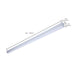 Strip Light Nuvo 65-1224 LED 4 Foot Connectable Strip Light - 30 Watts - 27K/30K/35K/40K/50K CCT Selectable - White Finish - 120 Volt Nuvo