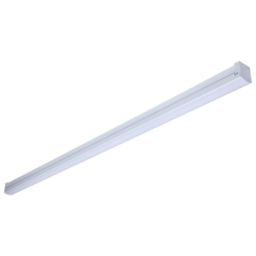 Strip Light Nuvo 65-1224 LED 4 Foot Connectable Strip Light - 30 Watts - 27K/30K/35K/40K/50K CCT Selectable - White Finish - 120 Volt Nuvo