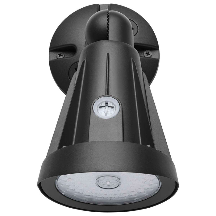 Flood Light Nuvo 65-1251 25/20/15 Watt LED Flood Light - 3K/4K/5K CCT - NEMA 4 - Black Finish - 120-347 Volt Nuvo
