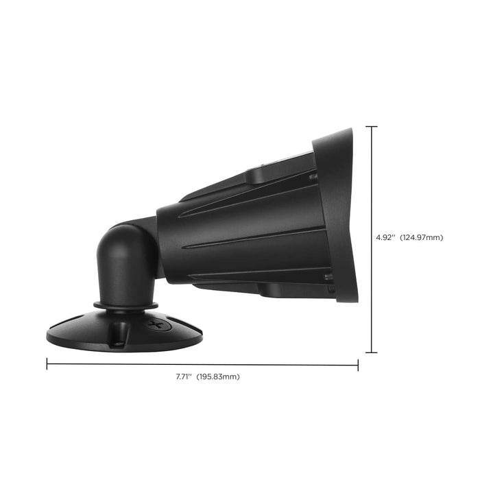 Flood Light Nuvo 65-1251 25/20/15 Watt LED Flood Light - 3K/4K/5K CCT - NEMA 4 - Black Finish - 120-347 Volt Nuvo
