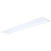 Troffer Nuvo 65-1300 40/30/20 Watt LED 1x4 Center Basket Troffer Retrofit Kit - 35K/4K/5K CCT - Dimmable - 120-277 Volt - Matte White Finish Nuvo