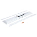 Troffer Nuvo 65-1300 40/30/20 Watt LED 1x4 Center Basket Troffer Retrofit Kit - 35K/4K/5K CCT - Dimmable - 120-277 Volt - Matte White Finish Nuvo